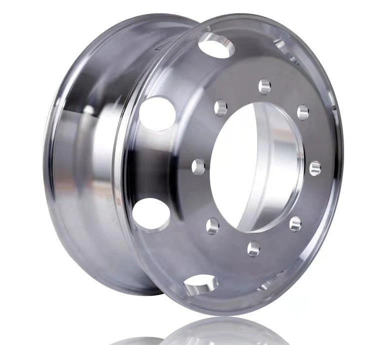 19.5" x 6.75" Forged Aluminum Truck Wheel