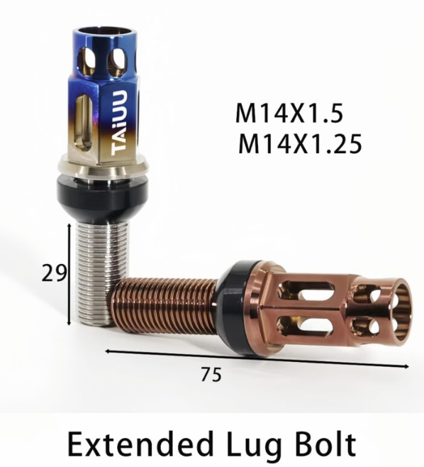 TITANIUM FORGED RACING WHEEL LUG BOLT Suit To BMW Audi Mercedes Porsche Mini Volkswagen Volvo