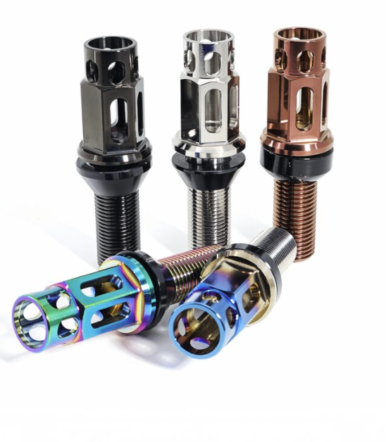 TITANIUM FORGED RACING WHEEL LUG BOLT Suit To BMW Audi Mercedes Porsche Mini Volkswagen Volvo