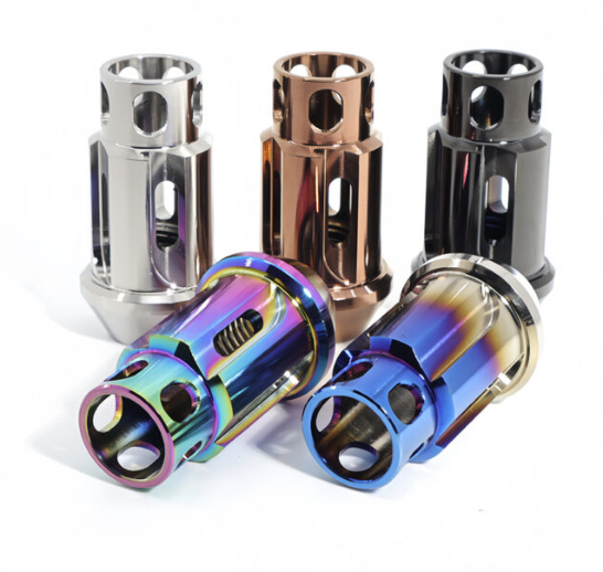 TIANIUM FORGED WHEEL LOCK LUG NUTS M12X1.5 M12X1.25 M14X1.5 SUIT TO TOYOT HONDA MAZDA FORD KIA TESLS