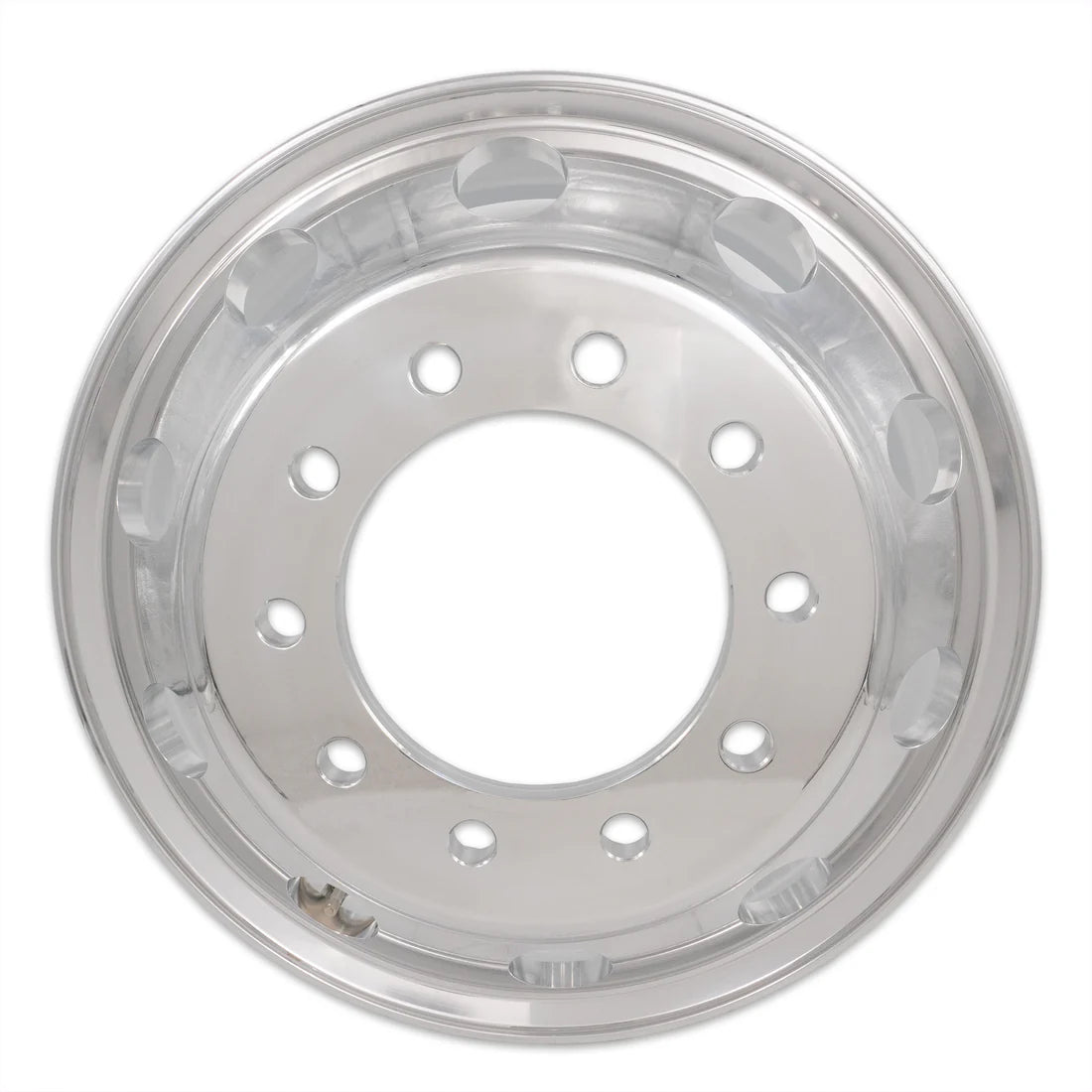 24.5x8.25 Truck Wheels Forged Aluminum Rims Both-Side Mirror Polished